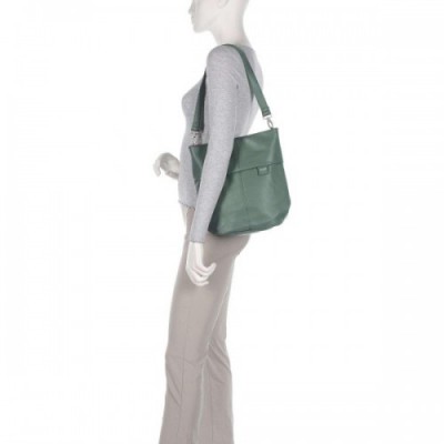 Zwei Mademoiselle.M M90 Hobo bag synthetic greygreen