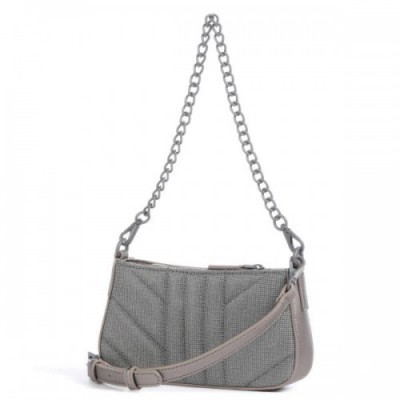 Valentino Bags Portobello Crossbody bag polyurethane, polyester platinum