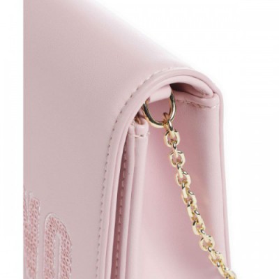 Love Moschino Smart Daily Crossbody bag synthetic rose