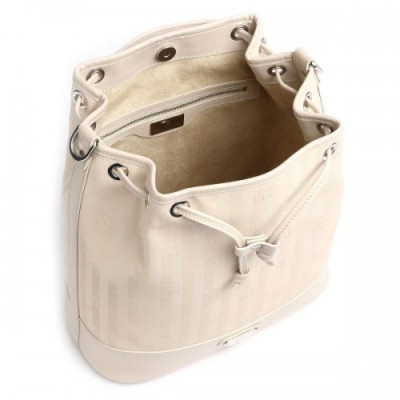 Maison Mollerus Vinerus Niesen Bucket bag canvas cream