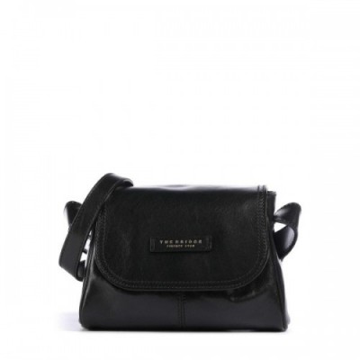 The Bridge Flora Crossbody bag fine grain cow leather black