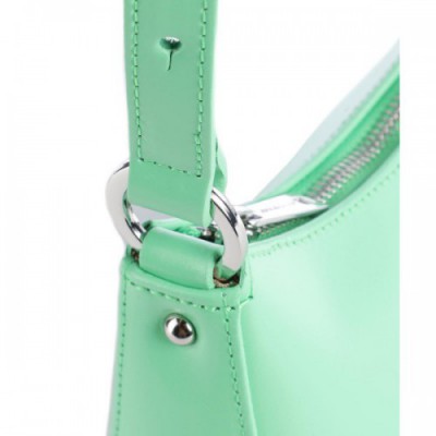 Lancaster Suave Ace Crossbody bag smooth cow leather light green