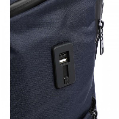 Porsche Design Urban Eco M1 Backpack 13″ recycled polyester, polyurethane dark blue