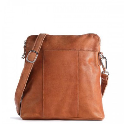 Still Nordic Basic Crossbody bag fine grain cow leather caramel