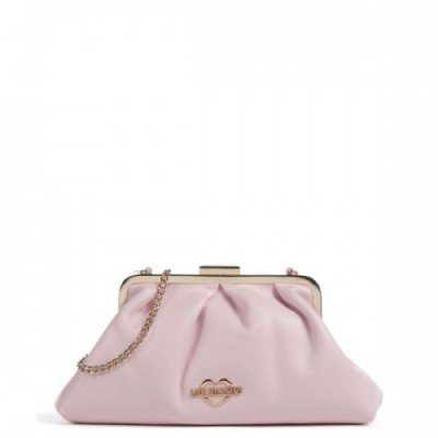 Love Moschino Smart Daily Crossbody bag synthetic rose