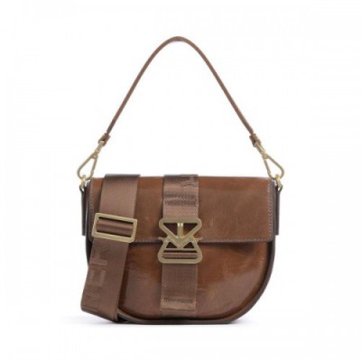 Bogner Zuoz Cassy Crossbody bag fine grain cow leather brown