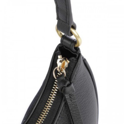 See by Chloé Hana Shoulder bag grained cow leather, brushed cow leather black