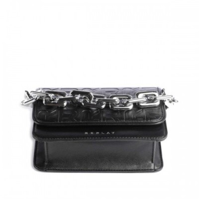 Replay Crossbody bag synthetic black