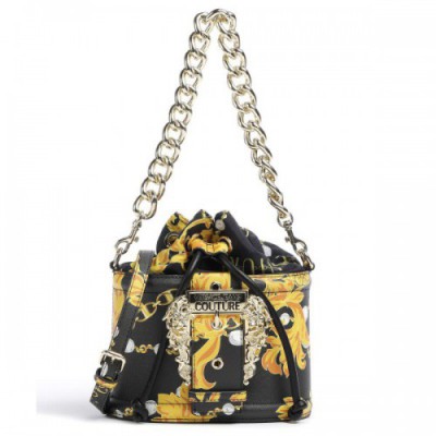 Versace Jeans Couture Couture 01 Bucket bag synthetic black