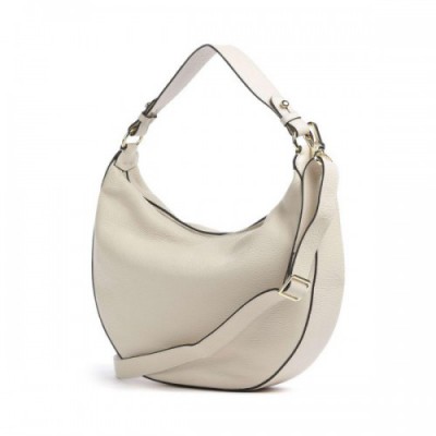 Abro Adria Lulu Hobo bag grained cow leather sand