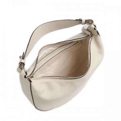 Abro Adria Lulu Hobo bag grained cow leather sand