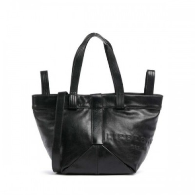 Liebeskind Elvira Lamb SF Verna S Handbag fine grain leather black