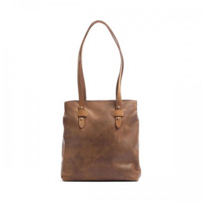 Harold's Antic Tote bag cow leather brown