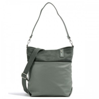 Zwei Jana J12 Hobo bag synthetic greygreen