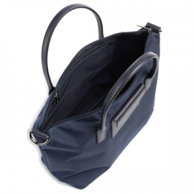 Lancaster Smart KBA Handbag nylon, polyamide dark blue