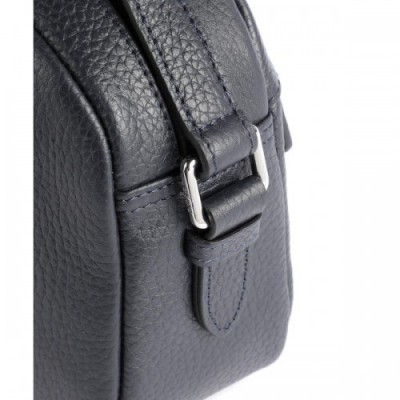 Picard Pure Crossbody bag grained cow leather dark blue