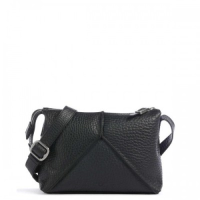 Voi Hirsch Maud Crossbody bag grained leather black