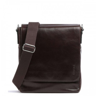 Picard Buddy Crossbody bag 10″ buffalo leather dark brown