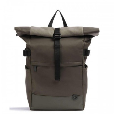 Strellson Rolltop Canada Water Rolltop backpack 13″ nylon khaki