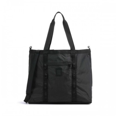 Topo Designs Mountain Utility Tote bag recycled nylon black