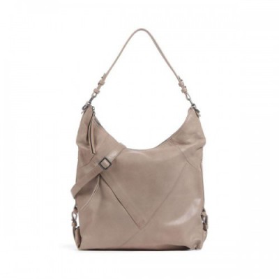 Aunts & Uncles Guerilla Gardeners Chloe Hobo bag goatskin leather beige